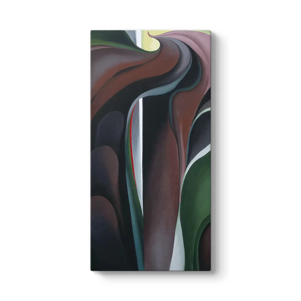 Georgia OKeeffe - Jack in The Pulpit Tablosu - Model 7